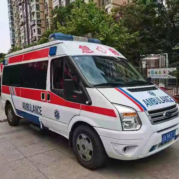 徽州长途救护车护送病人返乡